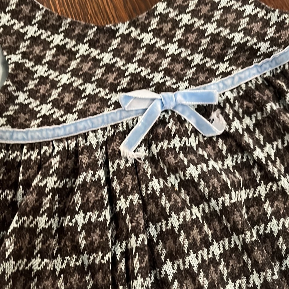 Plum Pudding houndstooth bubble dress - Picture 2 of 4